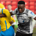 Middlesbrough youngster Kamil Conteh has made a big impression since joining National League side Gateshead on loan earlier this season (photo Charles Waugh)