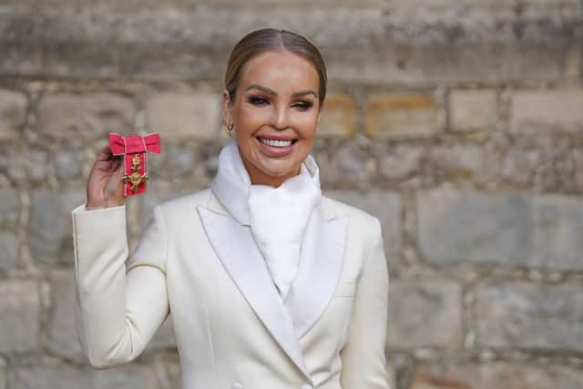 Katie Piper OBE who establised charity the Katie Piper Foundation - helping victims of burns and other disfigurement injuries (photo: Steve Parsons - Getty Images)