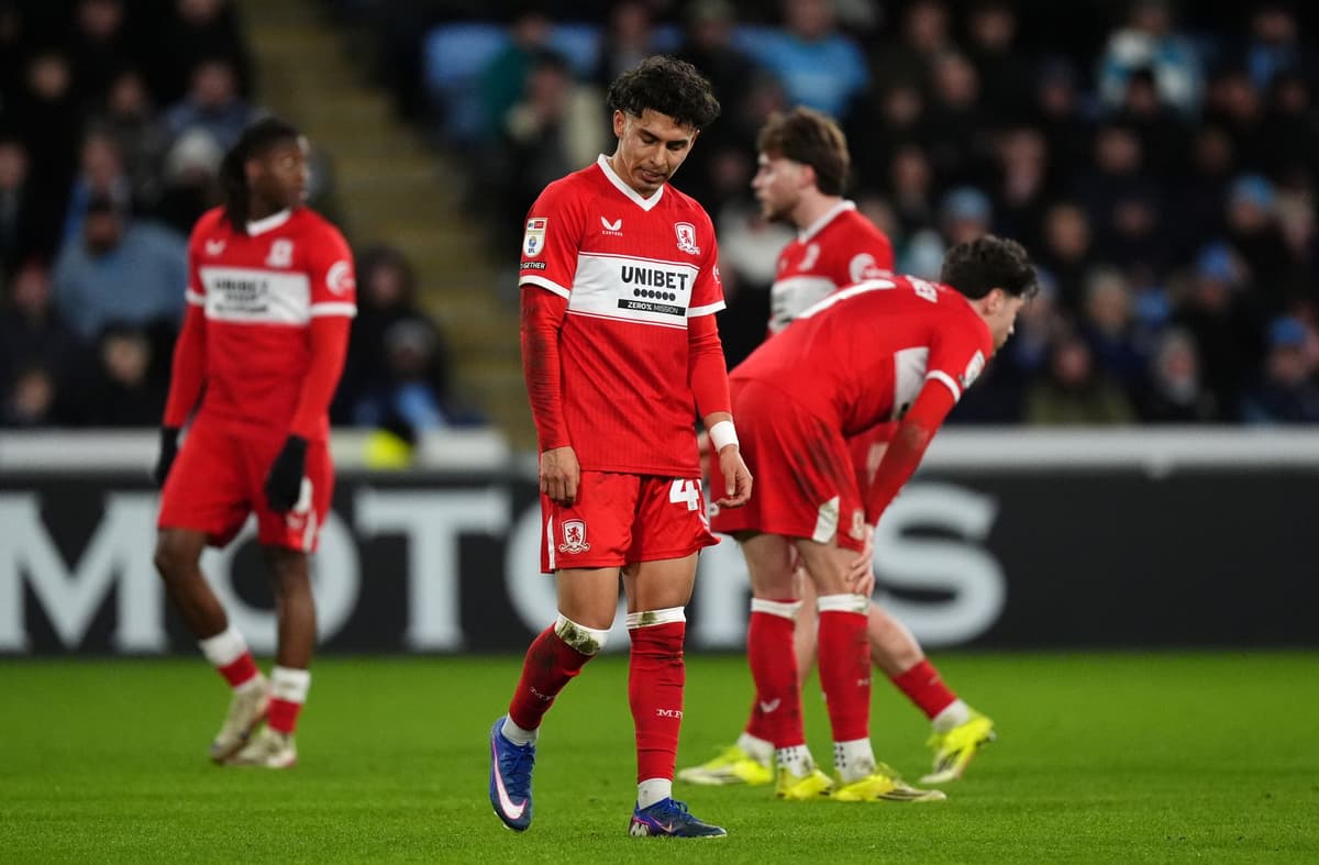 Coventry City come out on top against Middlesbrough as Championship title ...