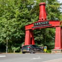The entrance to Beamish Museum