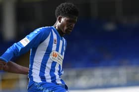 Hartlepool United forward Terry Bondo.