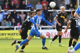Hartlepool United midfielder Jamie Miley.