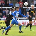 Hartlepool United midfielder Jamie Miley.