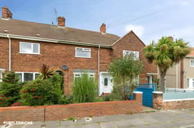 The West View Road terrace has an attractive front garden creating a welcoming approach to the two-bedroom home