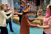 Dancing, hay bales and a day filled with fun at Hawthorns for Cowboy Day.