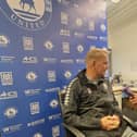 Hartlepool United head coach Pete Wild.
