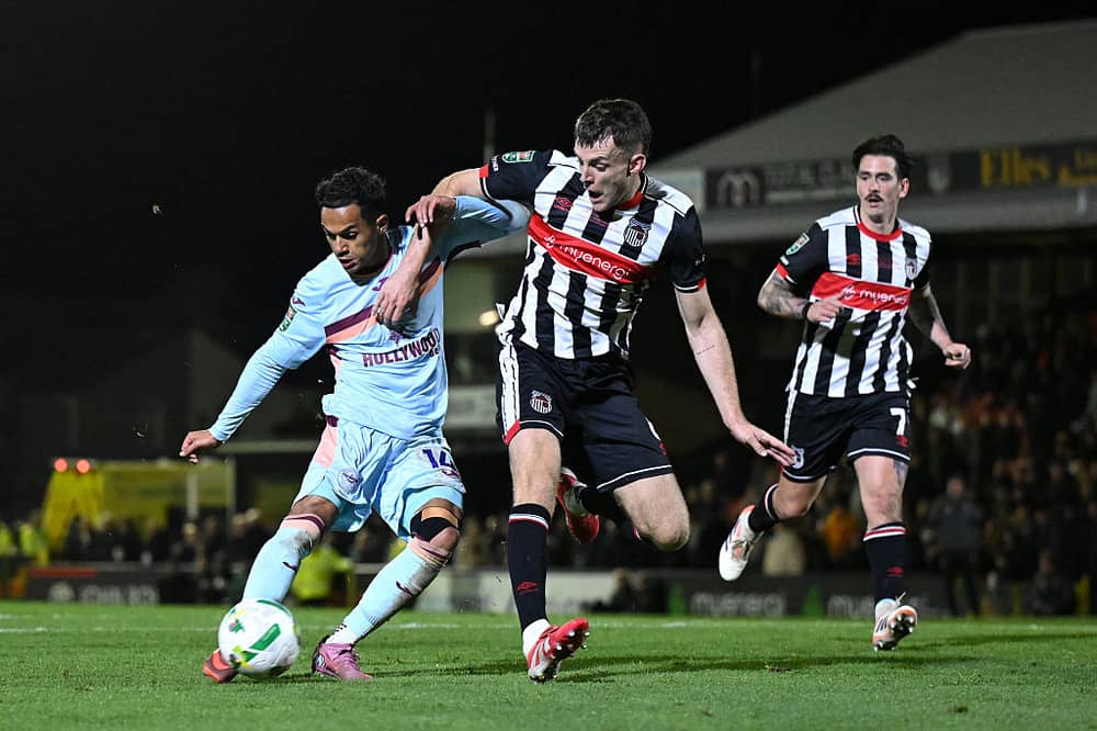 New Hartlepool United signing Sam Lavelle.