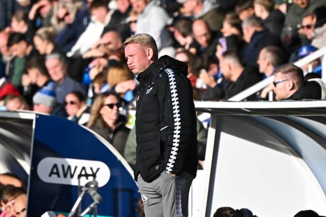 Hartlepool United head coach Pete Wild.