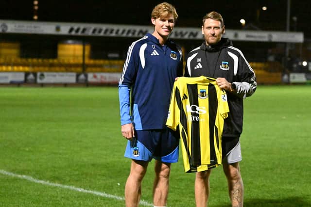 Hartlepool United youngster Campbell Darcy.
