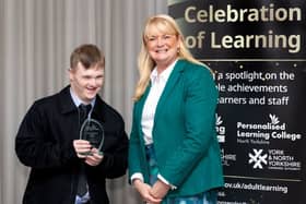 William, who has studied at Northallerton PLC for the past two years, has been honoured with the Most Improved Learner Award in recognition of his resilience and kindness throughout his learning.