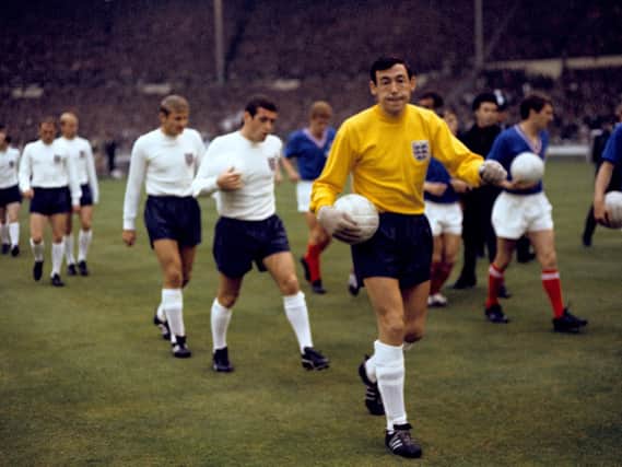 LEGEND: Gordon Banks was one of England's most capped and most celebrated goalkeepers. Pic: PA.