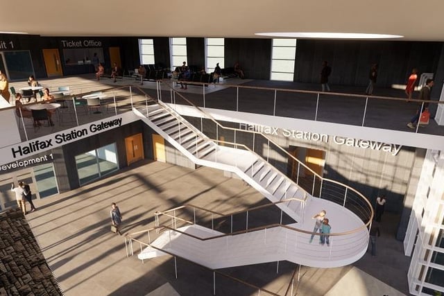 The new station building will include expanded retail options, new and improved toilets.