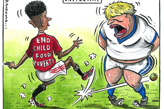 Marcus Rashford takes on Boris Johnson in his attempts to end child food poverty