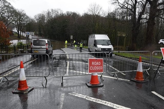 After last week's flooding, Chorley Council said an investigation had revealed that the flooding is being caused by a blockage found in the culvert taking runoff water under the road