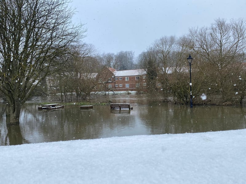 Snow in Norton/Malton