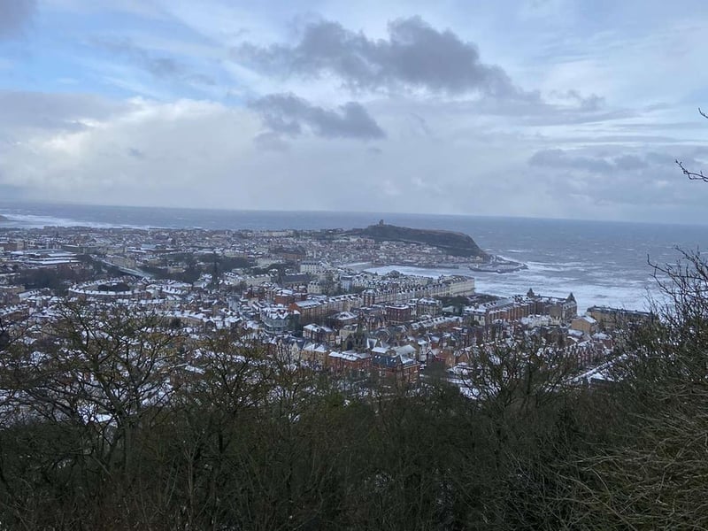 A fabulous view across the town