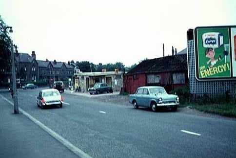 York Road at the junction of Deighton Road in July 1965.
