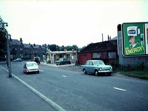 York Road at the junction of Deighton Road in July 1965.