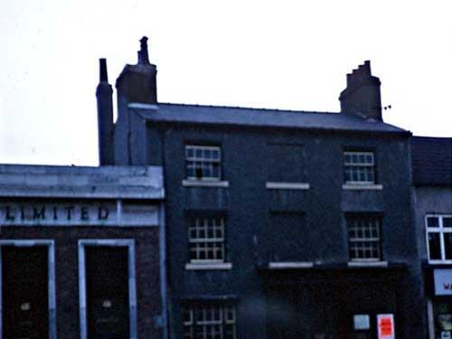 The premises of solicitors Coates & Brett on Market Place in 1965. This is the oldest building in the Market Place and appears on the 1811 ground plan