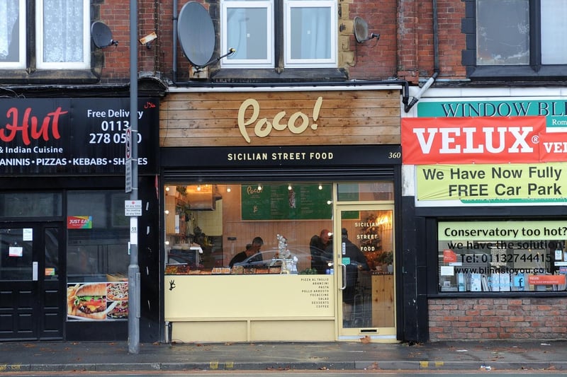 If you're after something more low-key, Poco offers delicious slices of pizza, tasty arancini and an array of sweet treats. Stop by on Kirkstall Road to pick up an order. Rating 5/5.