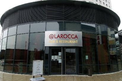 Do you remember Larocca bar and restaurant at Clarence Dock? Pictured here in September 2008.