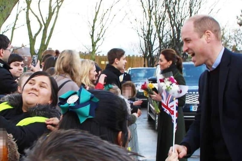 Nicola Ann was snapped with Prince William whilst attempting a selfie with the future King