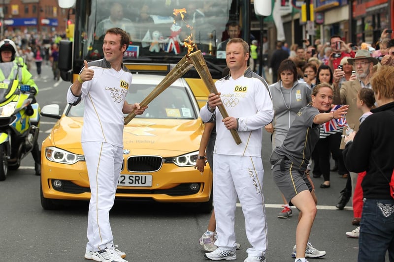 It is estimated that as many as 12 million people in the UK gathered to watch the torch pass by.