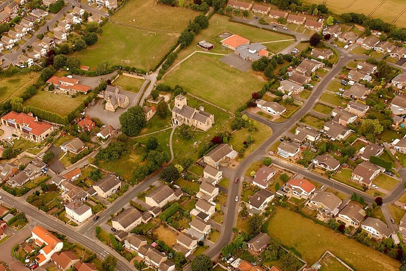 Darrington is seen from above in this photo, dated 2005.
