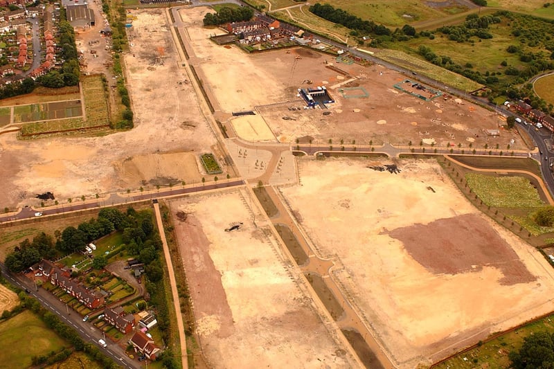 The Millennium site in Allerton Bywater, pictured in August 2005.