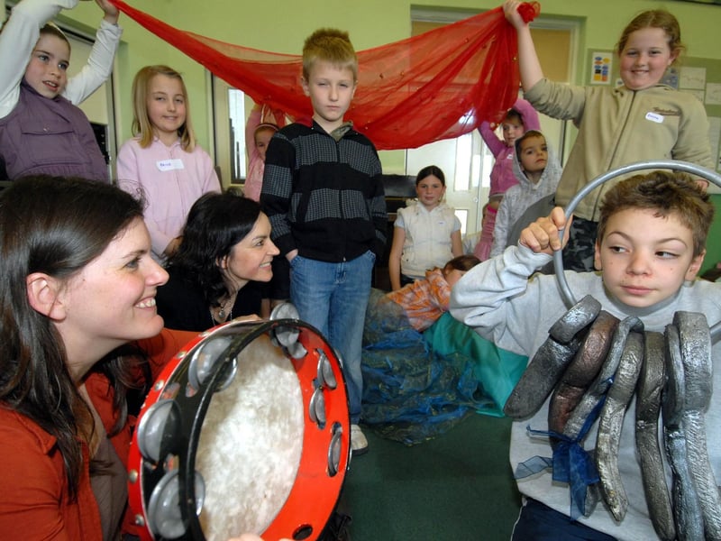 Drama at Filey School as youngsters stage their Dr Seuss play.