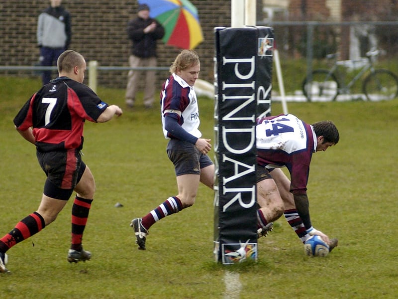Scarborough RUFC take on Huddersfield.