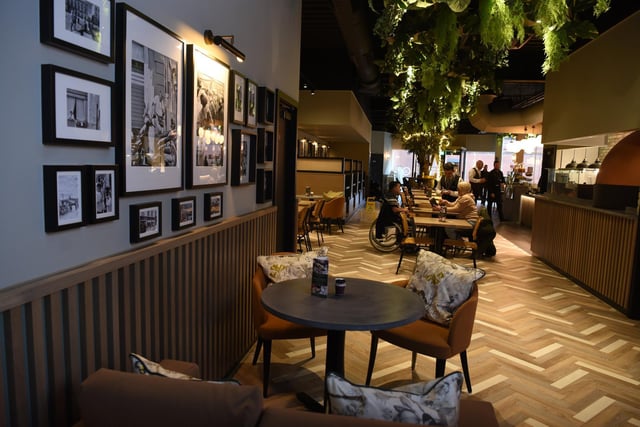 The venue mixes cafe and restaurant, being open from 9am to 9pm