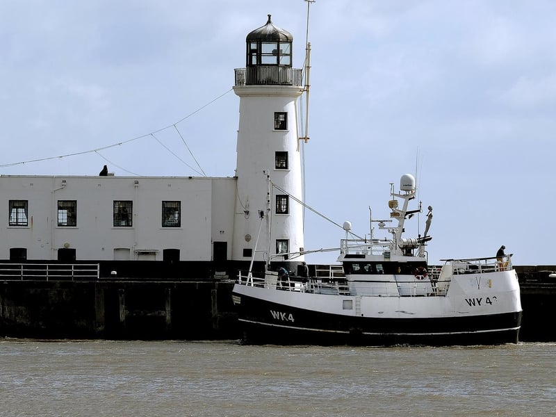 Arriving back in the harbour