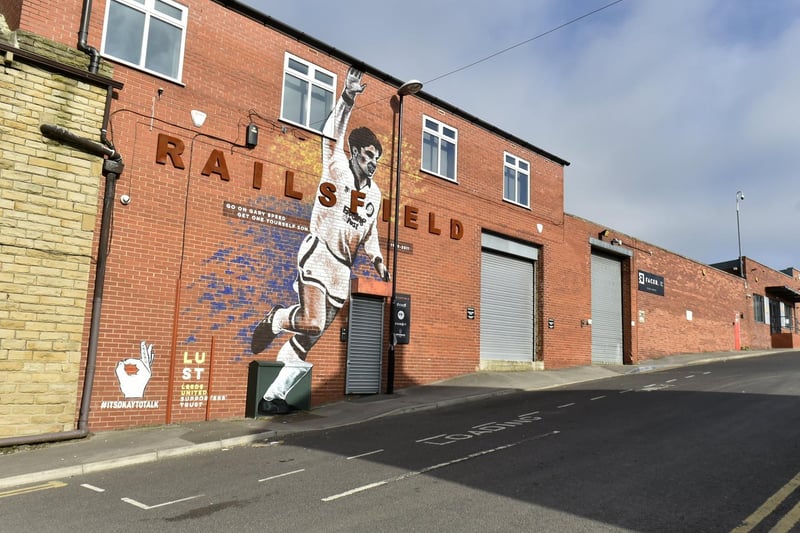 Unveiled last weekend by the Leeds United Supporters Trust. The mural is in Bramley and has been painted by Claire Bentley-Smith - known as artist Poshfruit.