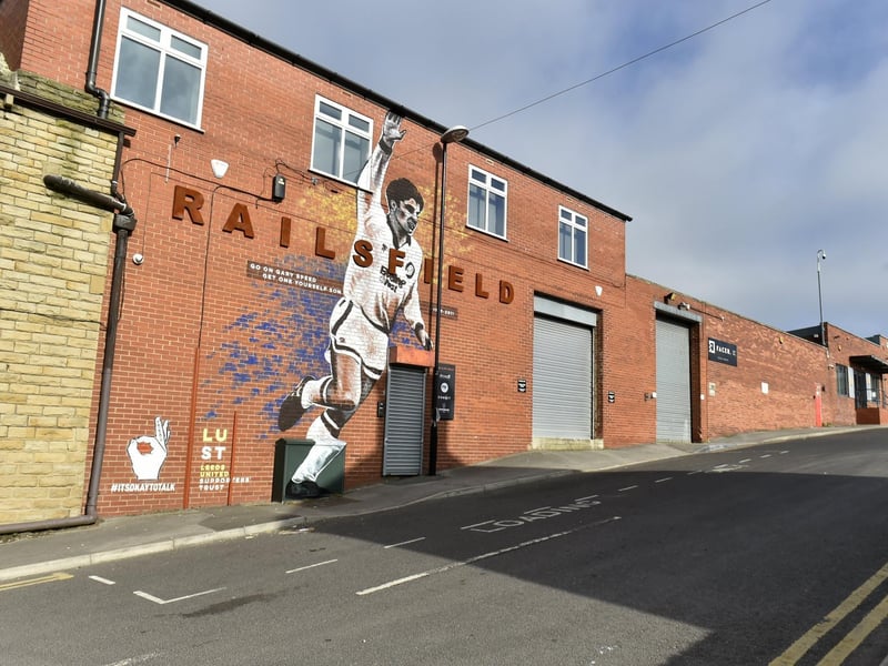 Unveiled last weekend by the Leeds United Supporters Trust. The mural is in Bramley and has been painted by Claire Bentley-Smith - known as artist Poshfruit.