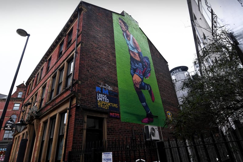 The Leeds United Supporters Trust worked with Adam Duffield to bring Leeds United hero Pablo Hernandez to life at the Duck and Drake pub in the city centre.