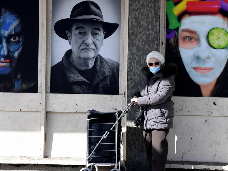 The work of two of the world’s leading documentary photographers are being showcased at a new outdoor festival in Preston