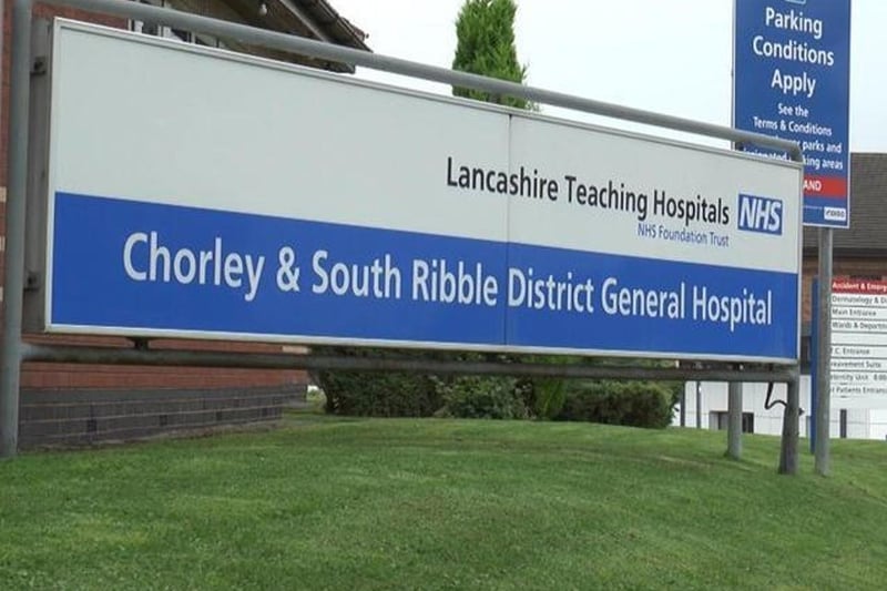 Chorley and South Ribble Hospital / Preston Rd / Chorley / PR7 1PP / 01257 261222