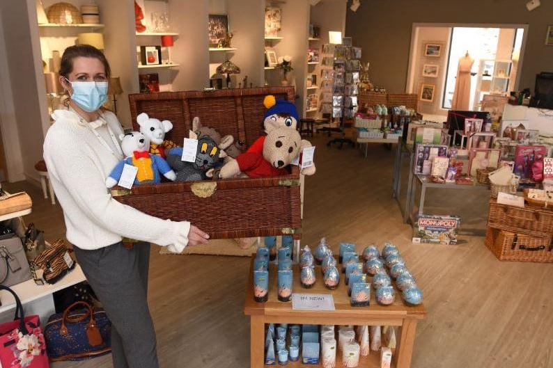 Suzie Richards at the new Mill Shop at St Catherine's Hospice, Lostock Hall
