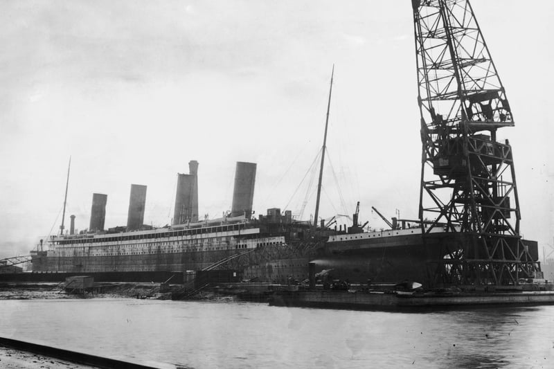 The Titanic in a dry dock in Belfast.

The musicians employed to play music for the first-class passengers had to learn 352 songs by heart so they didn’t need to have sheet music with them.