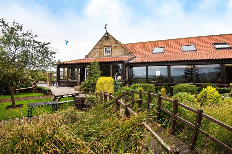 The Stables Inn is not far from Whitby, and as well as offering plenty of outdoor seating, it also offers stunning views of the Yorkshire Moors and the coast.