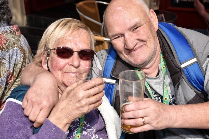 The Rose & Crown, Blackpool - Pictured Yvonne and Henry Harrison.