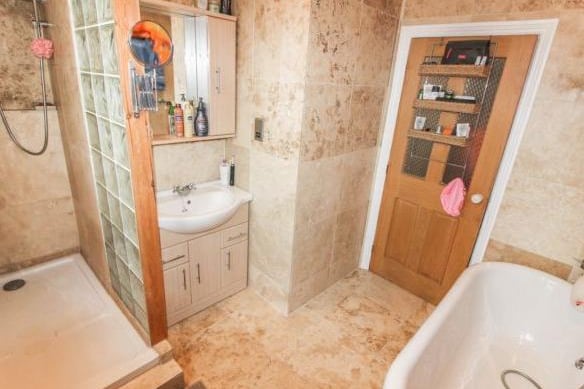 The large family bathroom is on this floor, having taken some room from one of the smaller bedrooms.