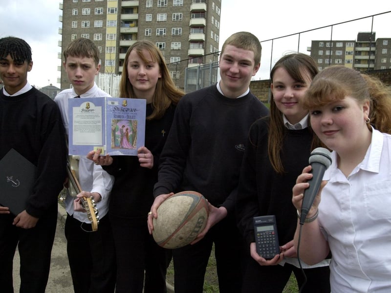 Gifted and talented pupils are Clinton Gordon, (science) Luke Armer, (art and music) Emma Pearson, (English) David Oddy (rugby) Shelly Barker, (maths) and Linzy Pollitt (music).