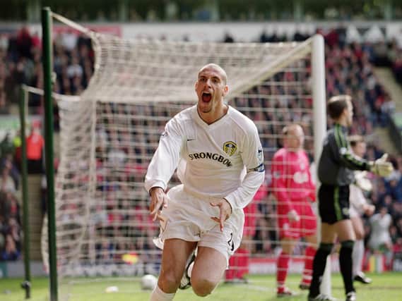 Enjoy these photo memories from Leeds United's 2-1 win at Anfield in April 2001.