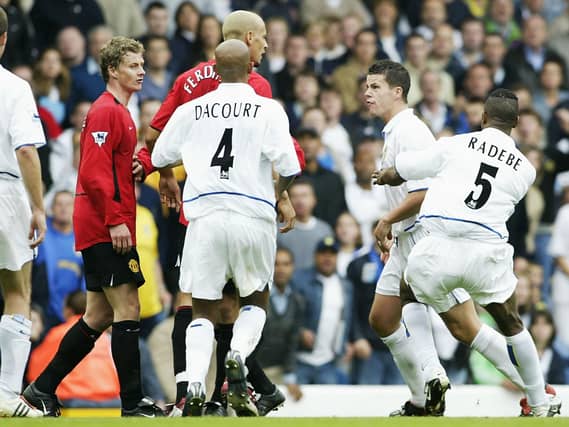 Leeds United defeated Manchester United 1-0 at Elland Road in September 2002.