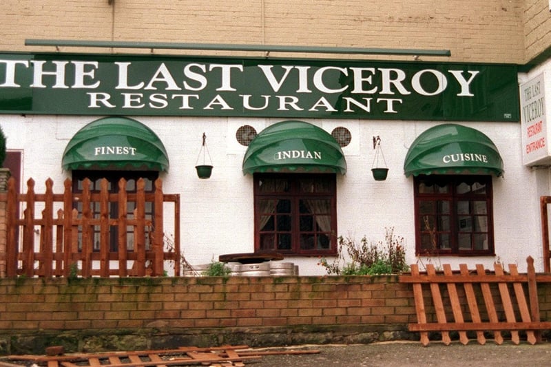 Were you eating here - The Last Viceroy restaurant on New Road Side - back in the day> Pictured in January 1998.