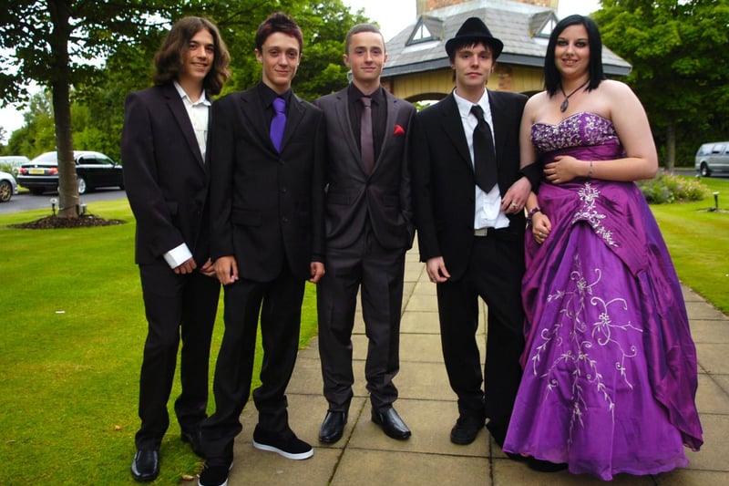 Montgomery High School, 2011.  Pictured is Niall MacRae, Steven Caruana, Daniel Cairney, Cheyne Ashworth and Fransje Taylor.