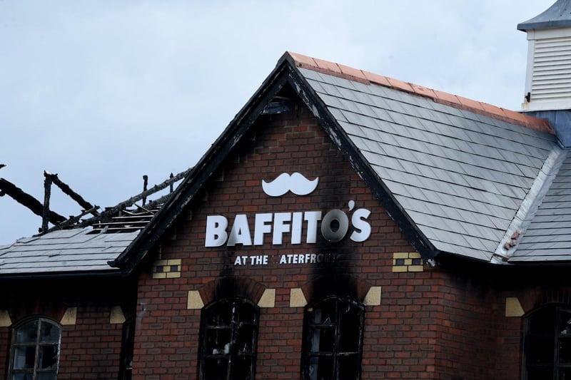 Baffito's fire at Preston Docks