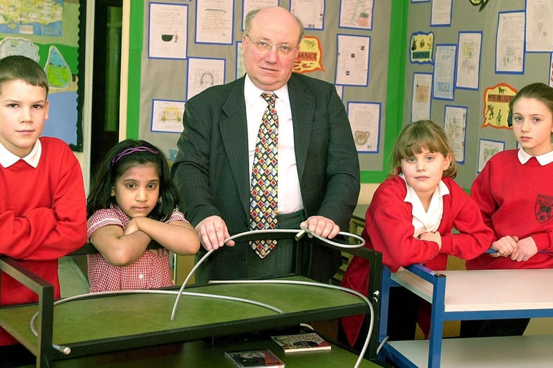Staff and pupils at St Peters C of E School in Bramley were left devastated in March 2000 after thieves broke in and stole computers after cutting them from their locks.